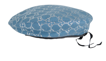 Gucci Metallic GG Beret, front view